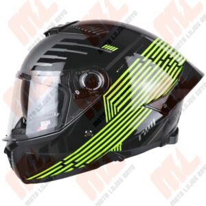 CASCO MT THUNDER 4 AMARILLO NEON BRILLANTE