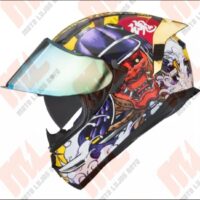 CASCO HAX Obsidian Samurai Dorado