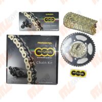 KIT DE ARRASTRE PARA GSR600 CADENA REGINA DORADA