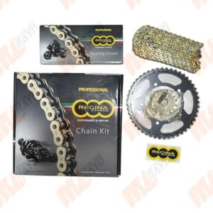 KIT DE ARRASTRE PARA GSR600 CADENA REGINA DORADA